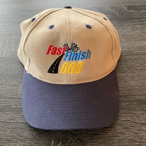 Fast Finish 600 Race Komatsu Reman N.A. Baseball Cap Hat Toppers - Picture 1 of 7